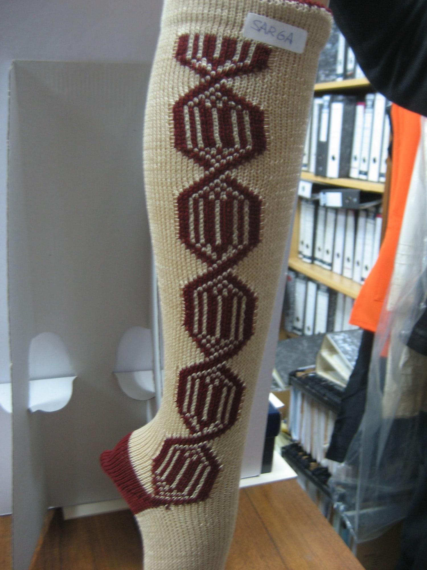 Sarga · calcetines artesanales · vista 1