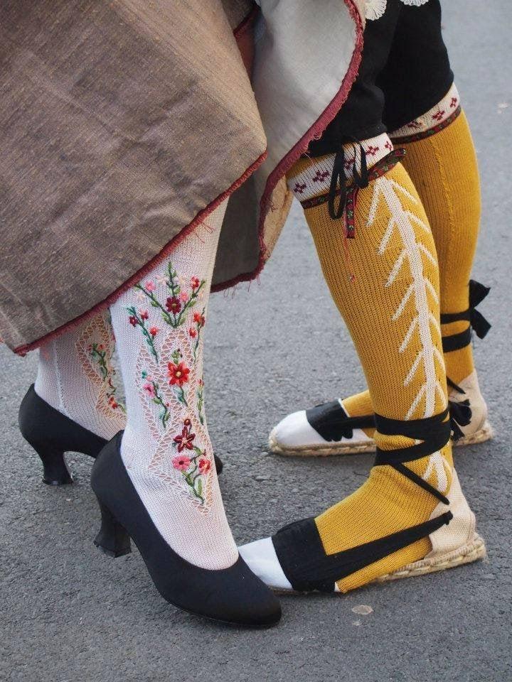 Margarida · calcetines artesanales · vista 1